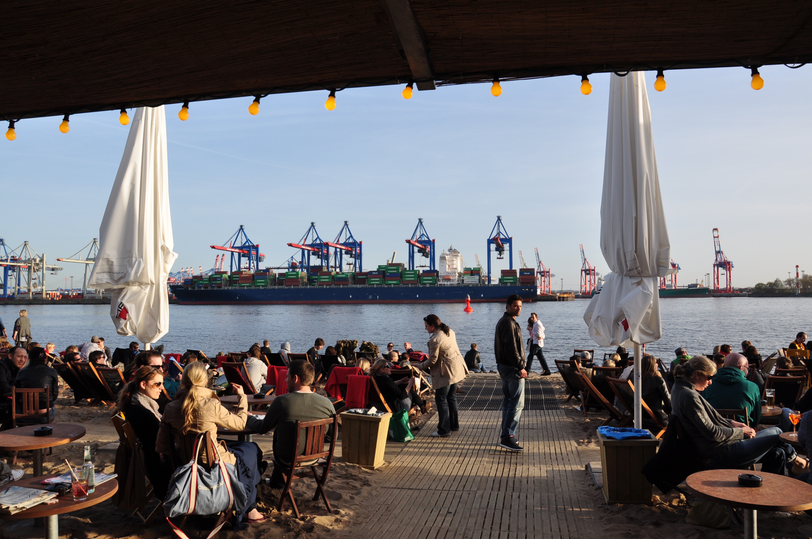 Ahoi neben der Strandperle