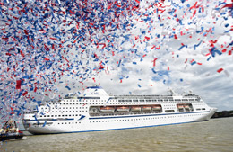 Columbus sets sail